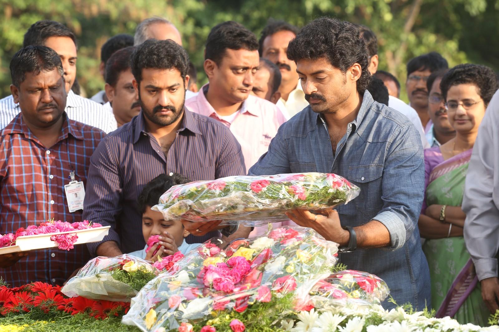 Nandamuri Family at NTR Ghat Photos