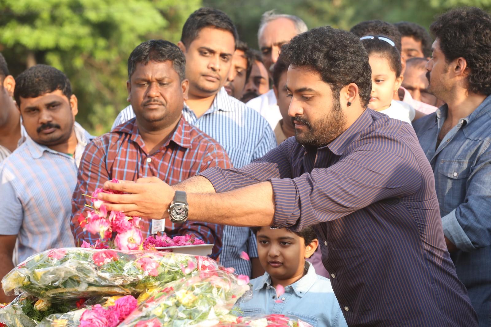 Nandamuri Family at NTR Ghat Photos