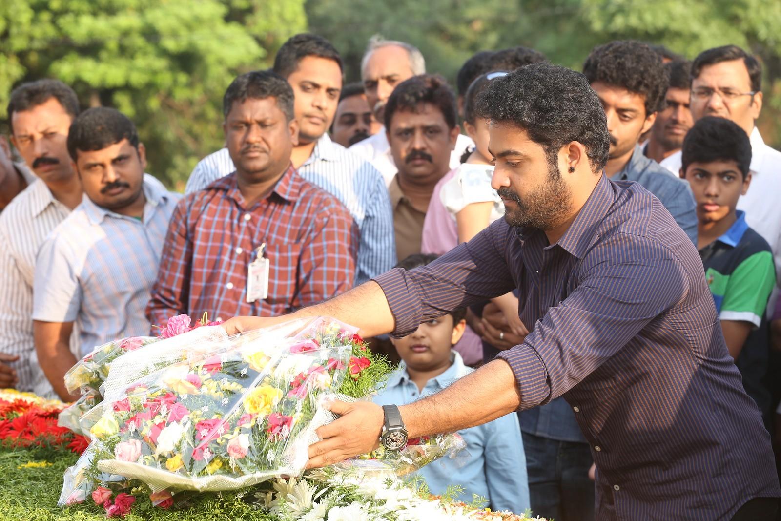 Nandamuri Family at NTR Ghat Photos