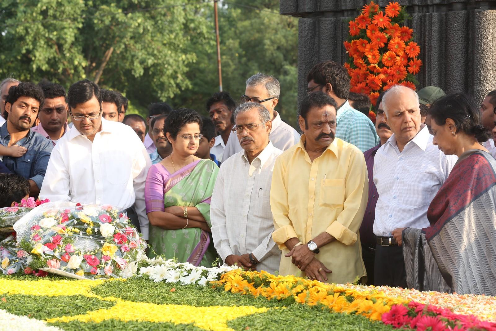 Nandamuri Family at NTR Ghat Photos