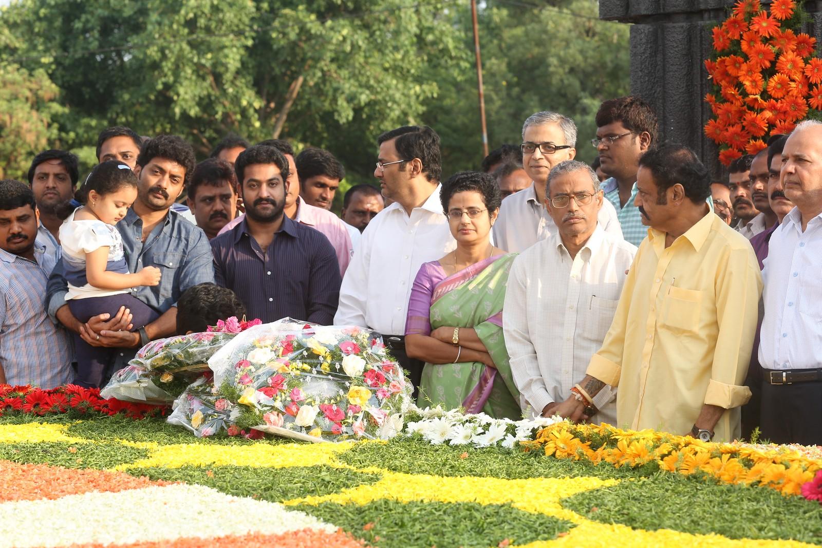 Nandamuri Family at NTR Ghat Photos