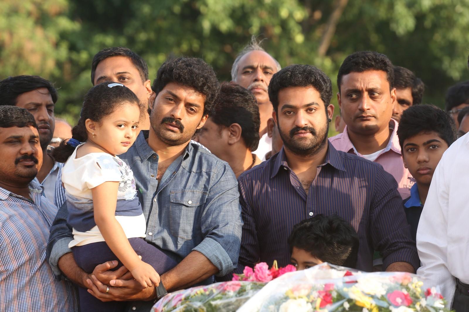 Nandamuri Family at NTR Ghat Photos