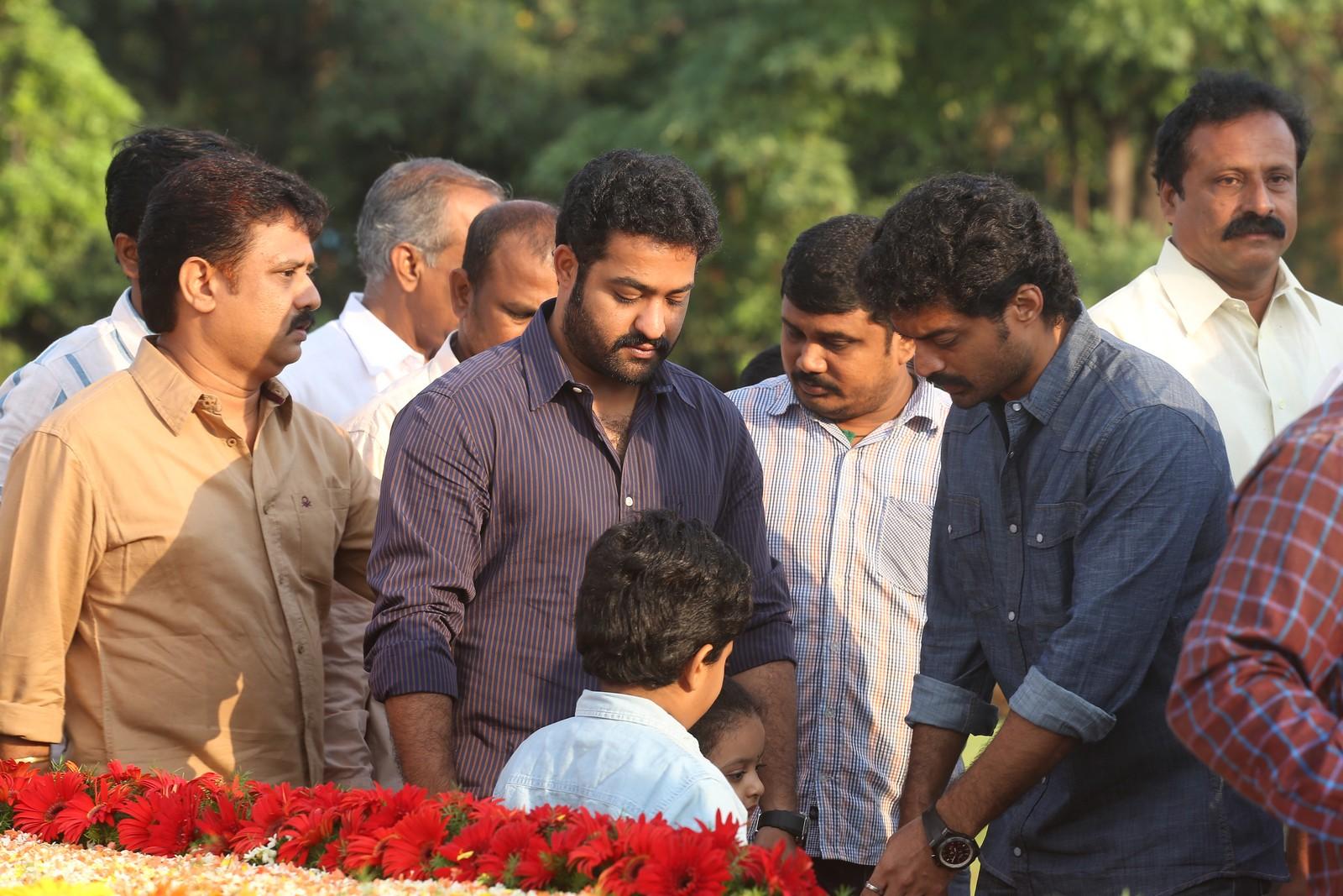 Nandamuri Family at NTR Ghat Photos