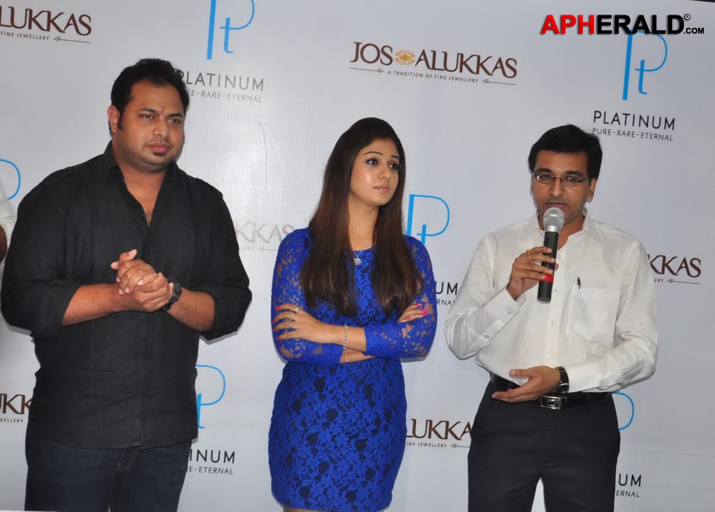 Nayanthara Launches Jos Alukkas New Collection