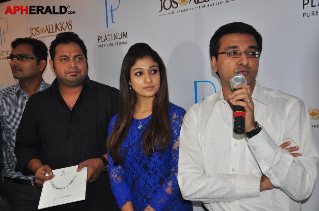 Nayanthara Launches Jos Alukkas New Collection