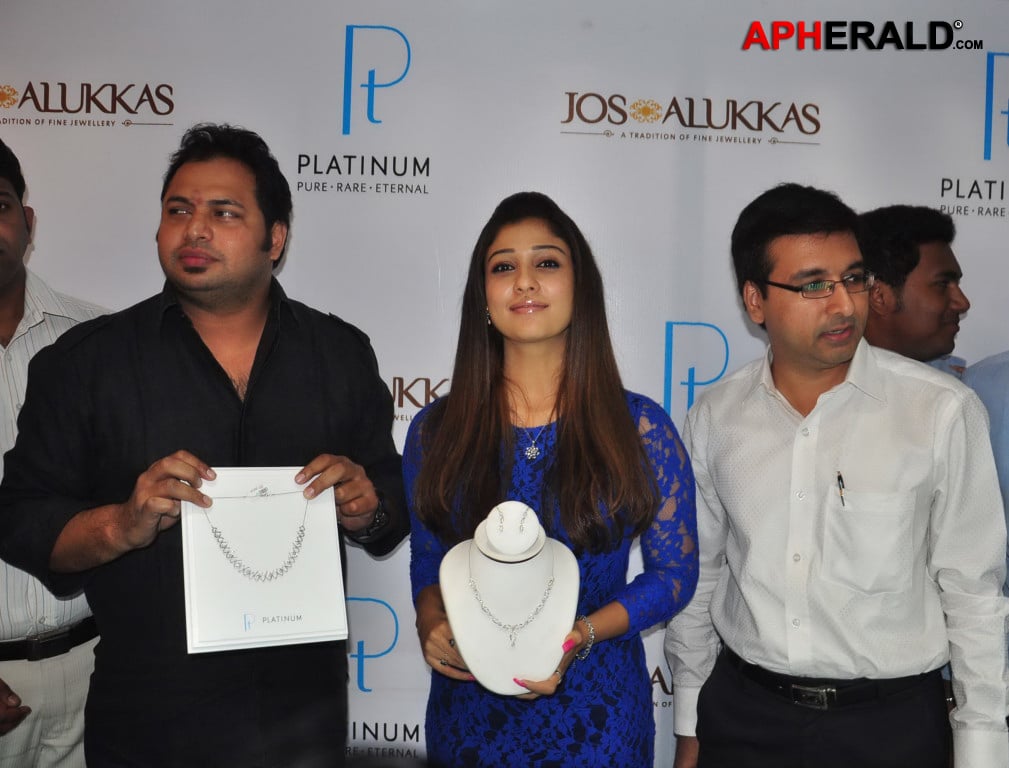 Nayanthara Launches Jos Alukkas New Collection