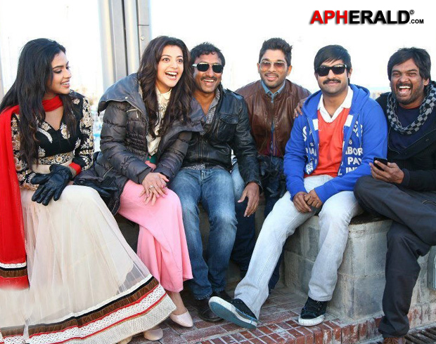 NTR and Allu Arjun Spain Photos