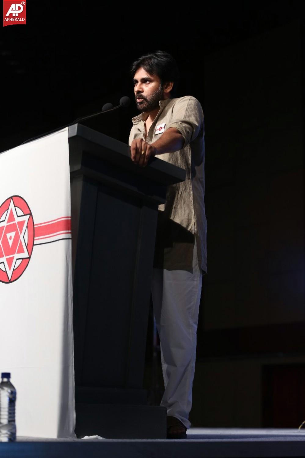 Pawan Kalyan at Janasena Party Launch