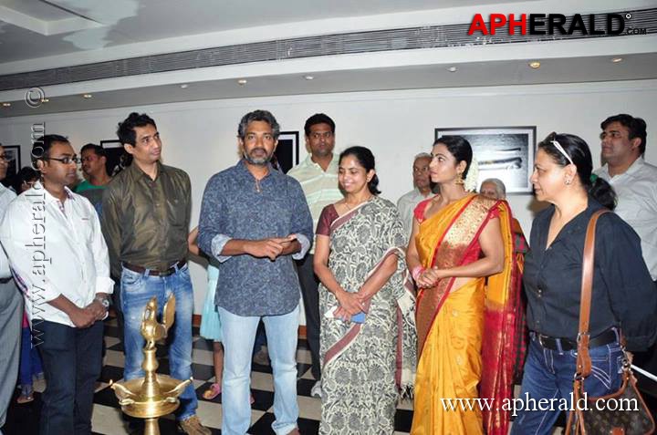 Rajamouli at Kiran Dembla Photo Exhibition