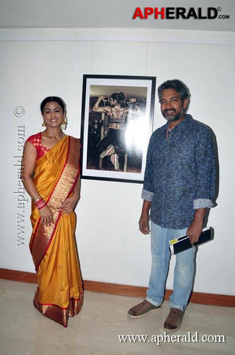 Rajamouli at Kiran Dembla Photo Exhibition