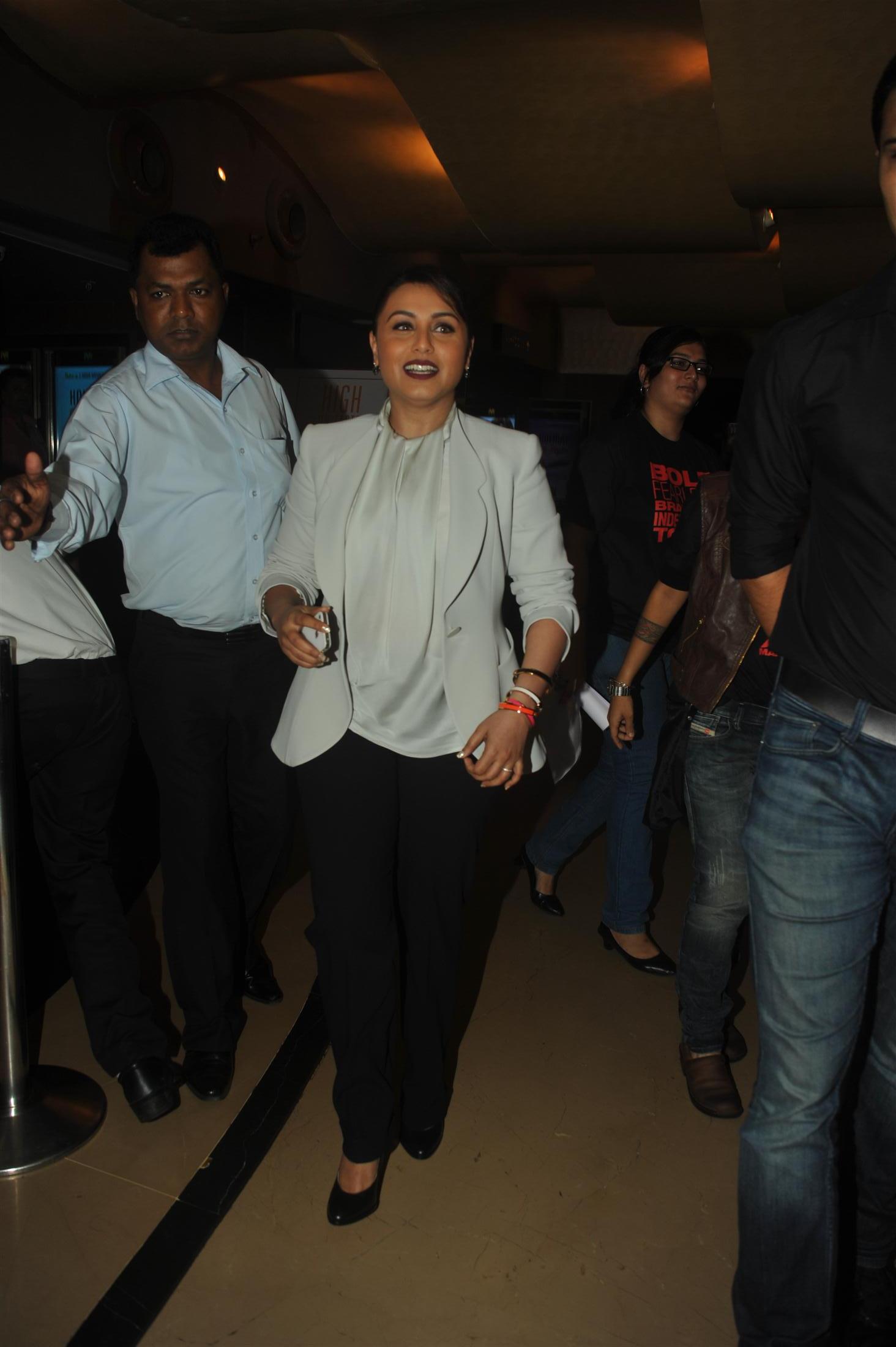 Rani Mukerji Launch Mardaani Movie Anthem