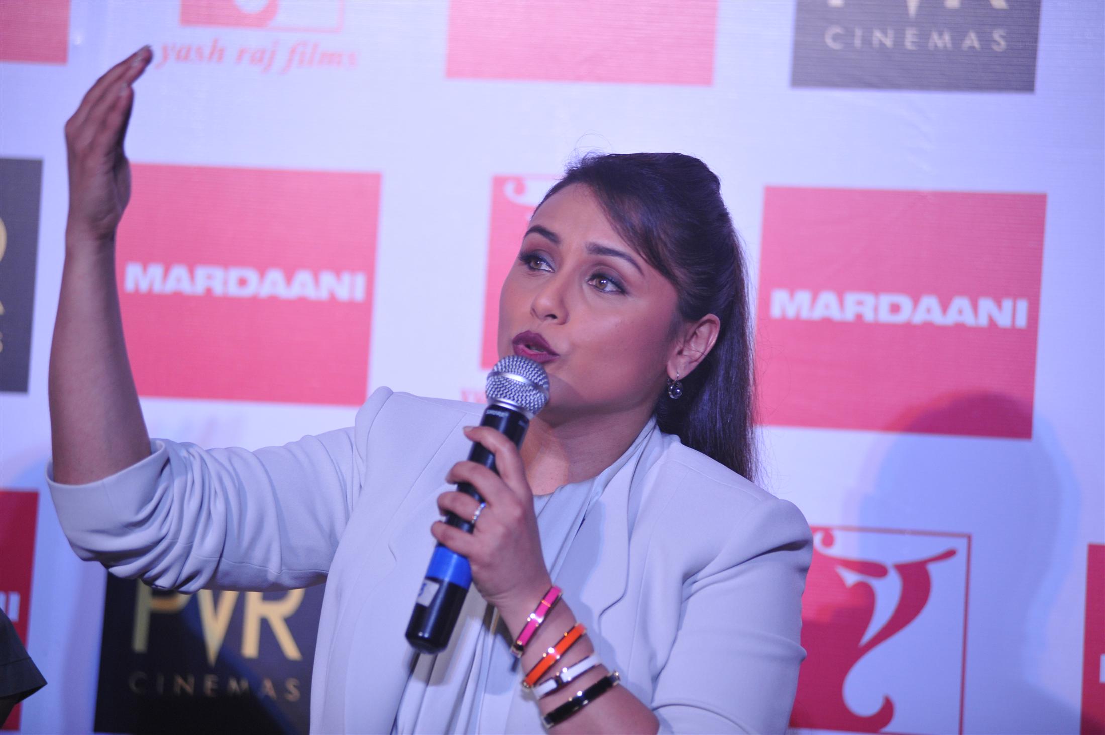 Rani Mukerji Launch Mardaani Movie Anthem