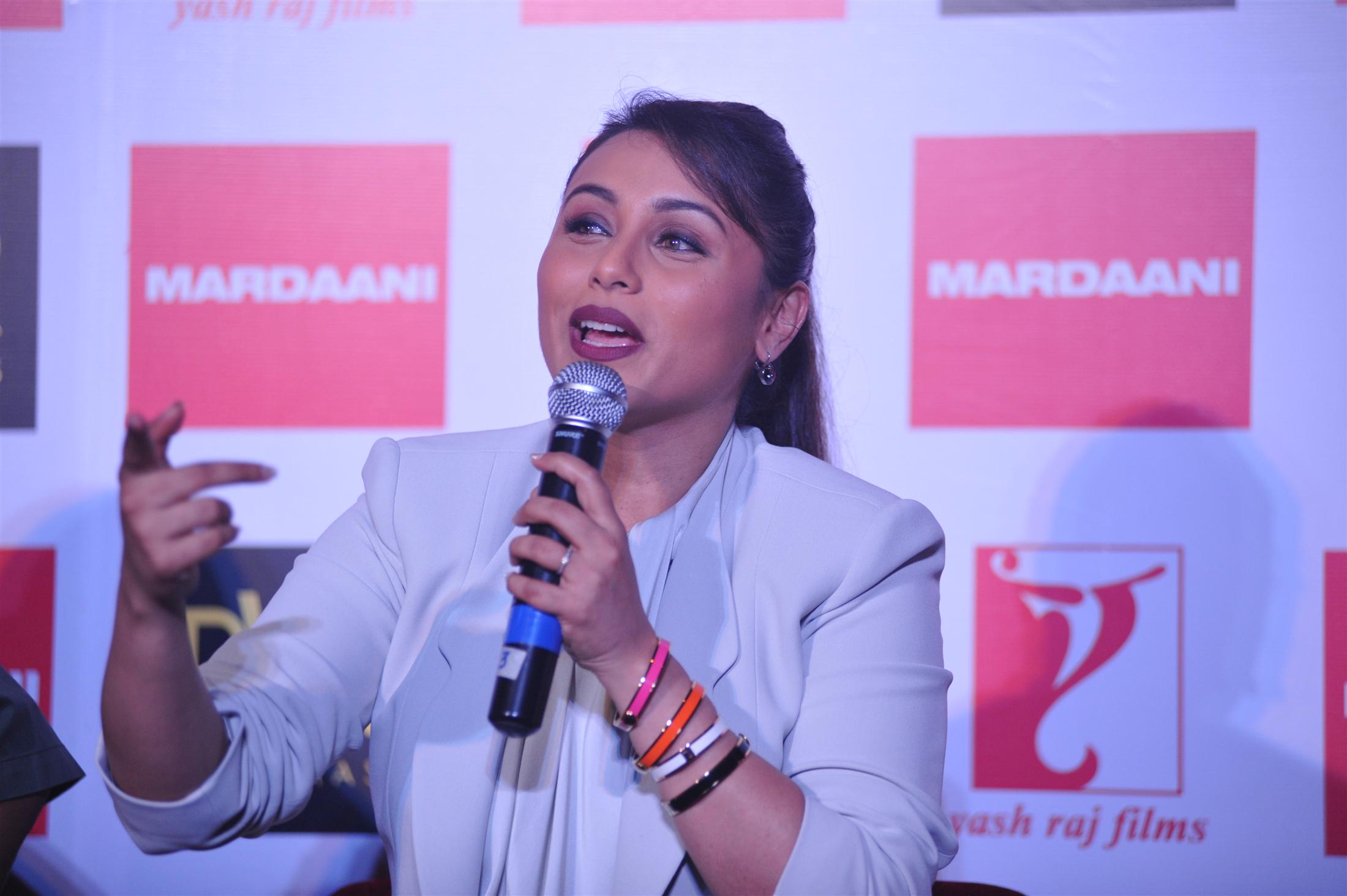 Rani Mukerji Launch Mardaani Movie Anthem