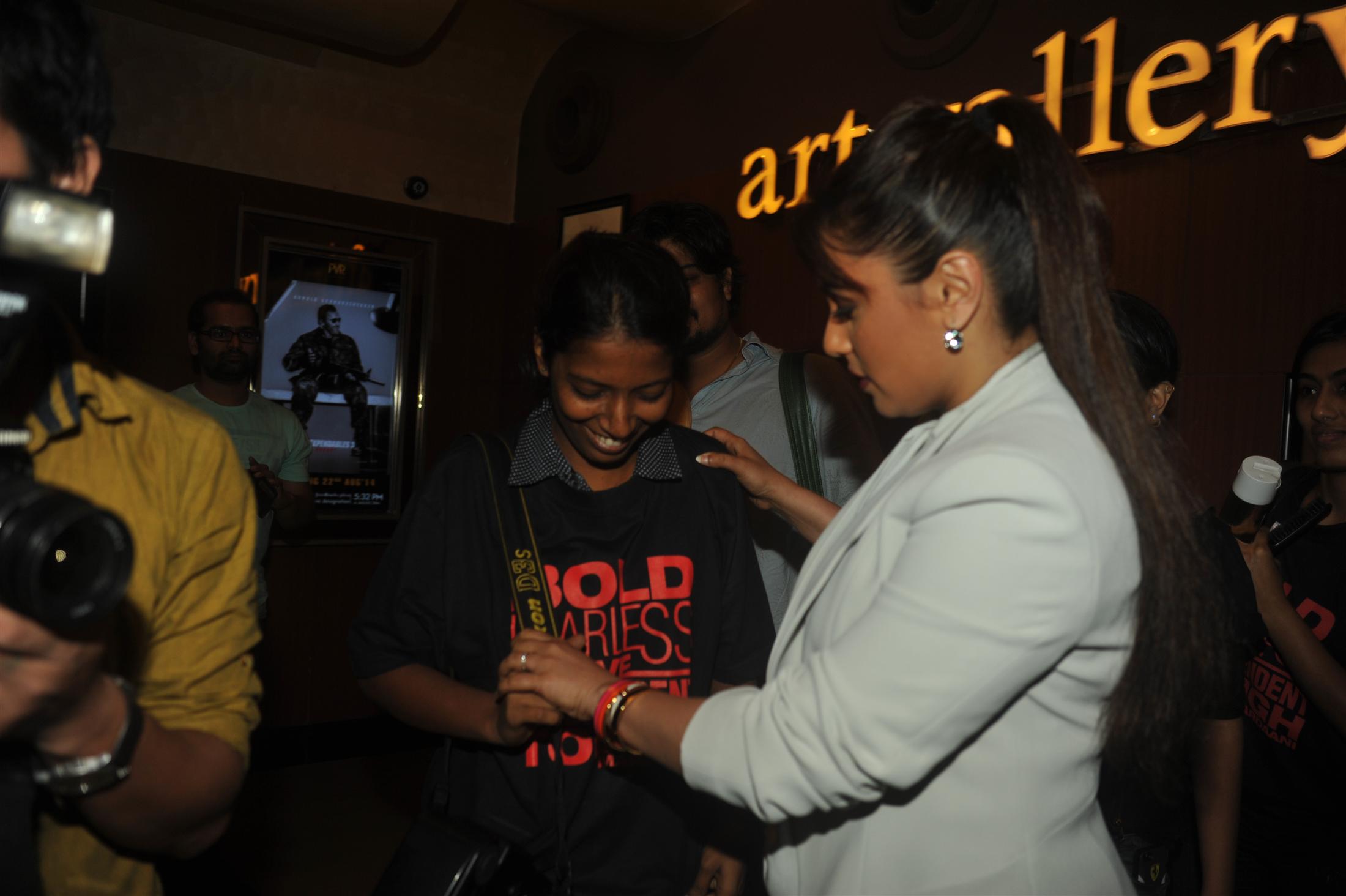 Rani Mukerji Launch Mardaani Movie Anthem