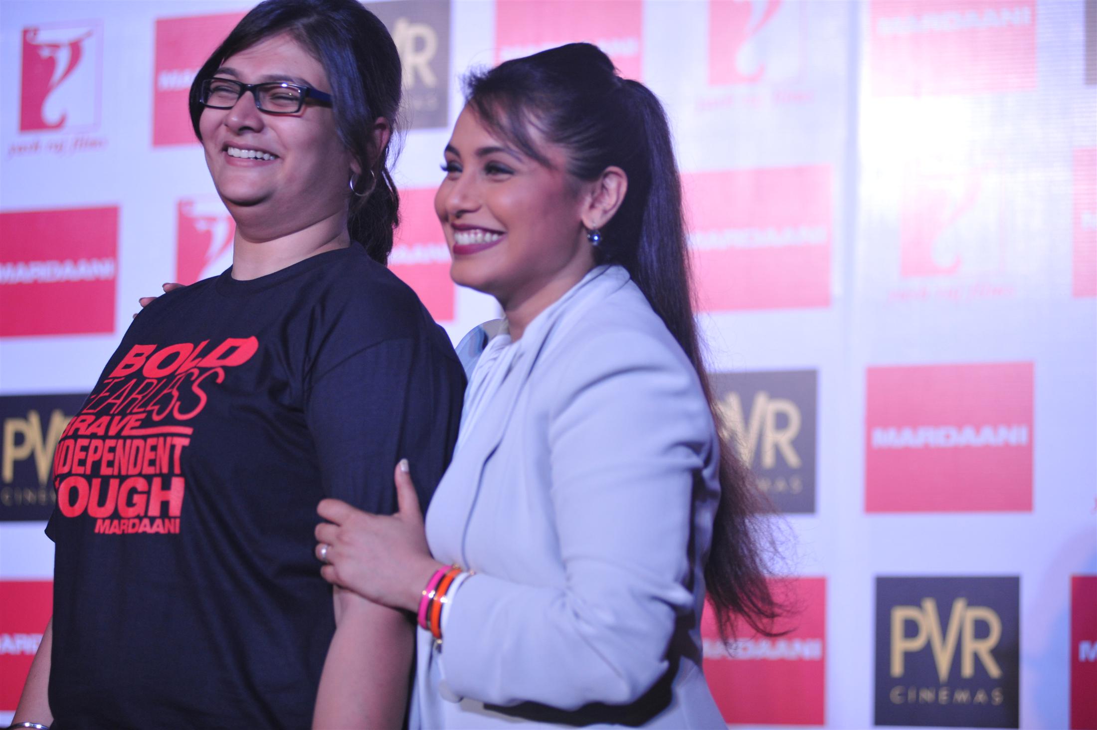 Rani Mukerji Launch Mardaani Movie Anthem