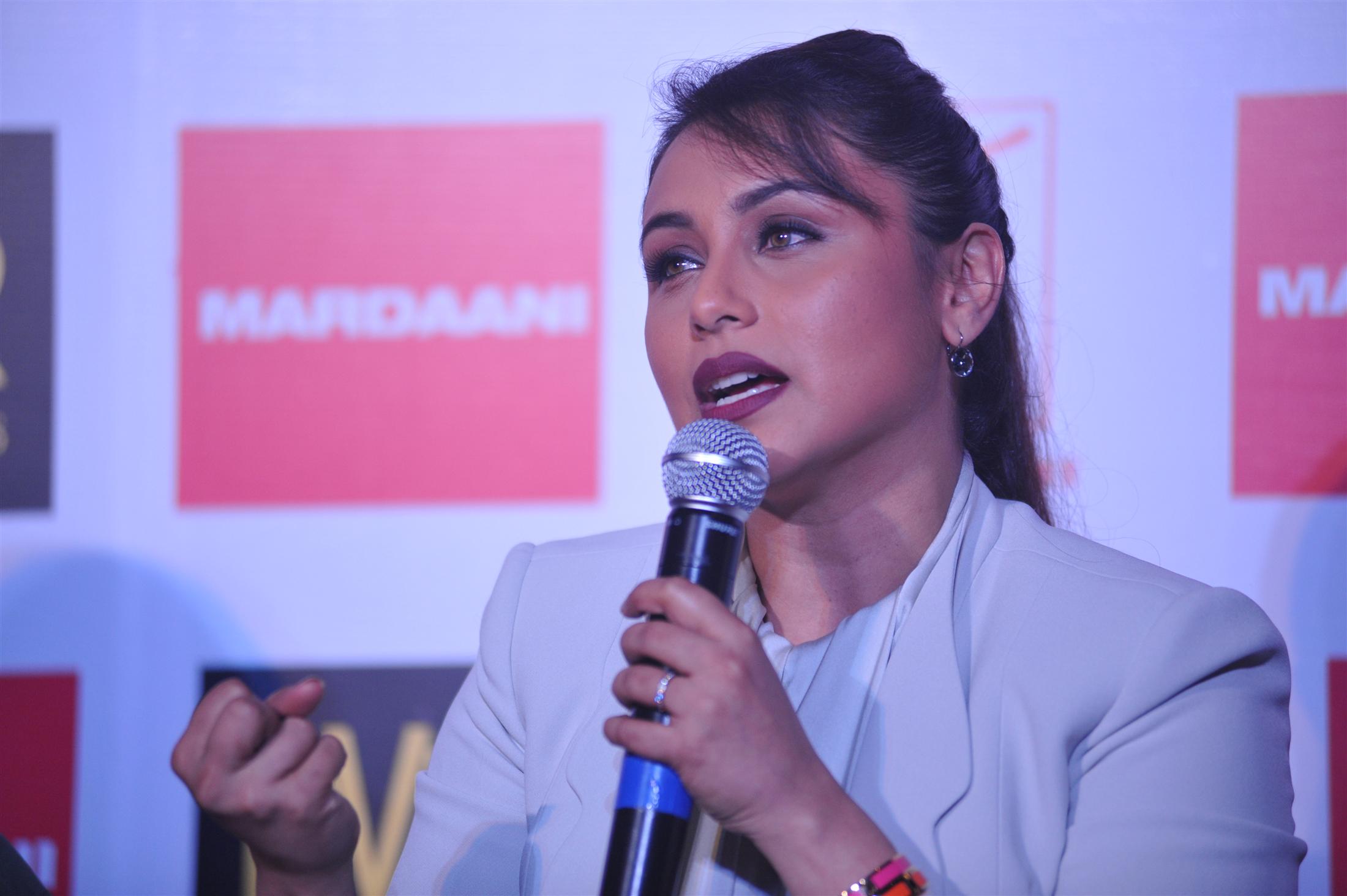 Rani Mukerji Launch Mardaani Movie Anthem