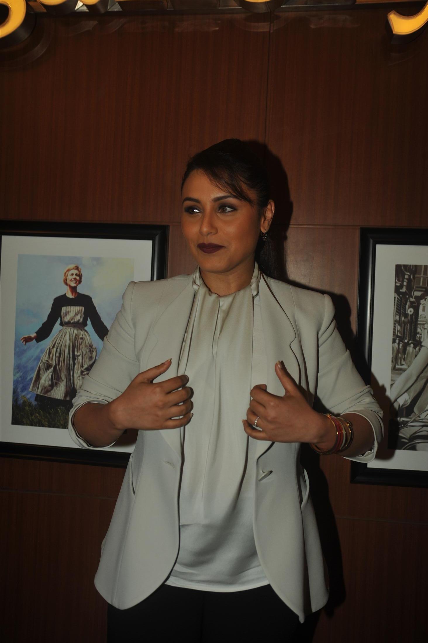 Rani Mukerji Launch Mardaani Movie Anthem