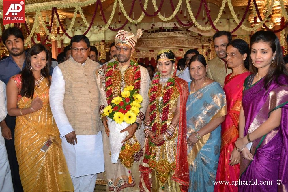 Sabitha Indra Reddy Son Marriage Stills