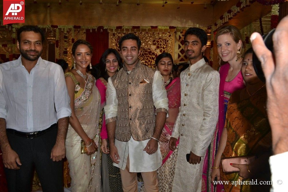 Sabitha Indra Reddy Son Marriage Stills