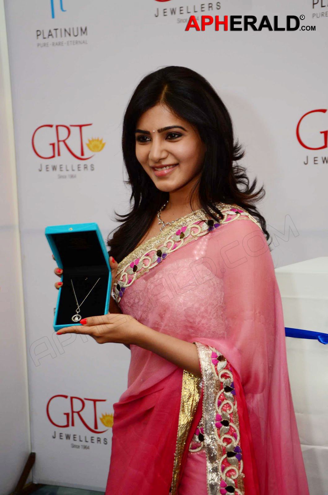 Samantha at GRT Jewellery Opening