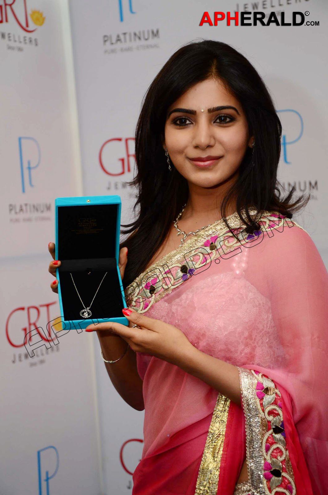 Samantha at GRT Jewellery Opening