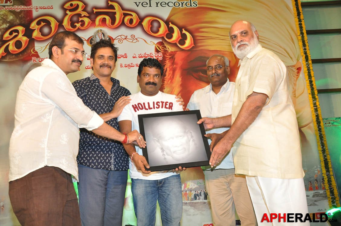 Shirdi Sai Movie Platinum Disk Function Photos