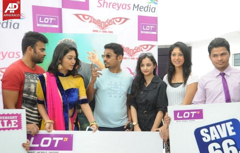 Sikindar Pressmeet in Lot Mobiles Show Room