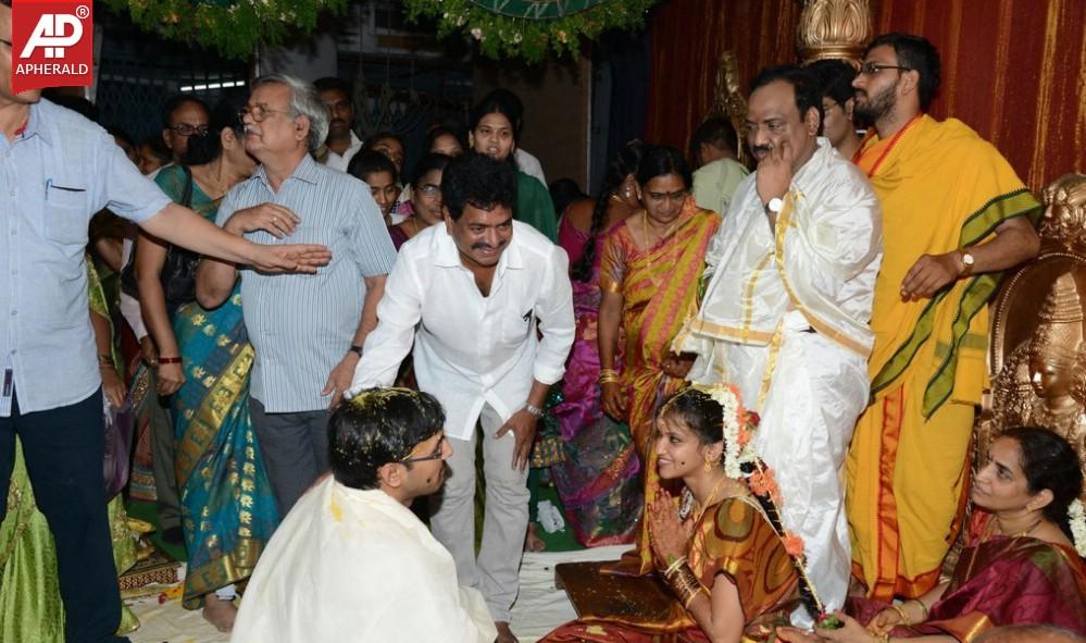 Sivalanka Krishna Prasad Daughter Wedding Pics