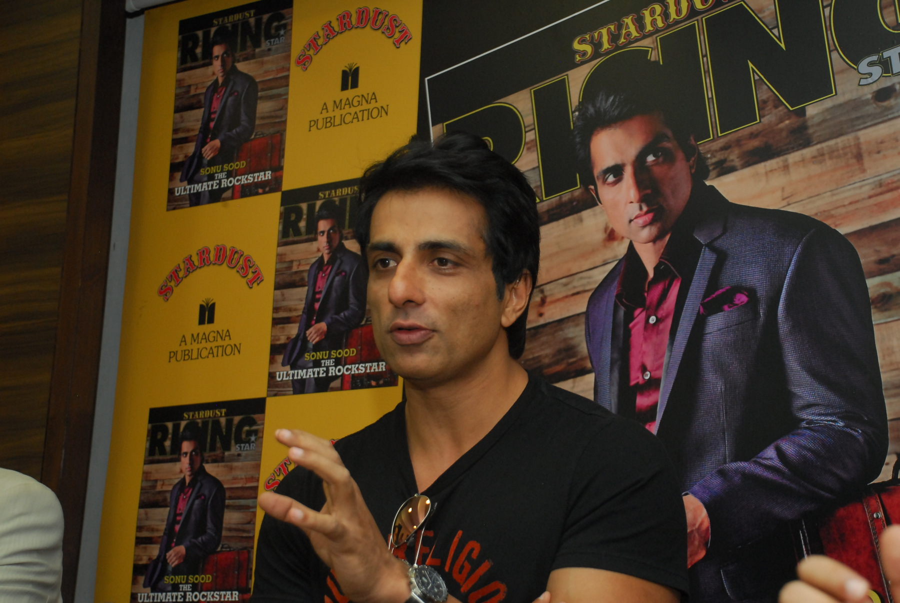 Sonu Sood Launch Stardust Rising Star Magazine Cover