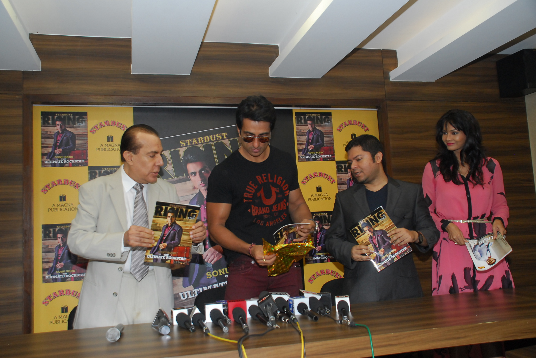 Sonu Sood Launch Stardust Rising Star Magazine Cover