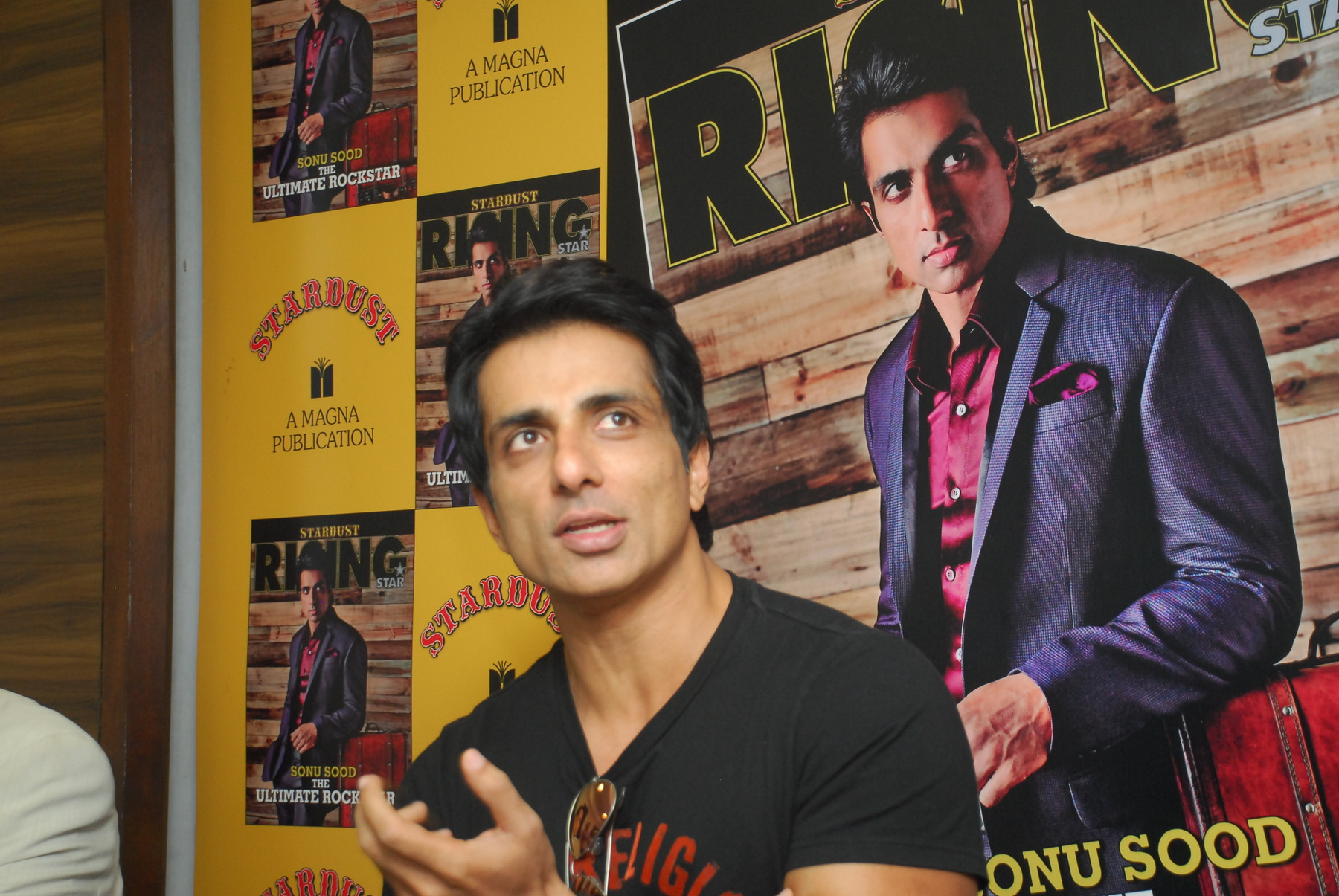 Sonu Sood Launch Stardust Rising Star Magazine Cover