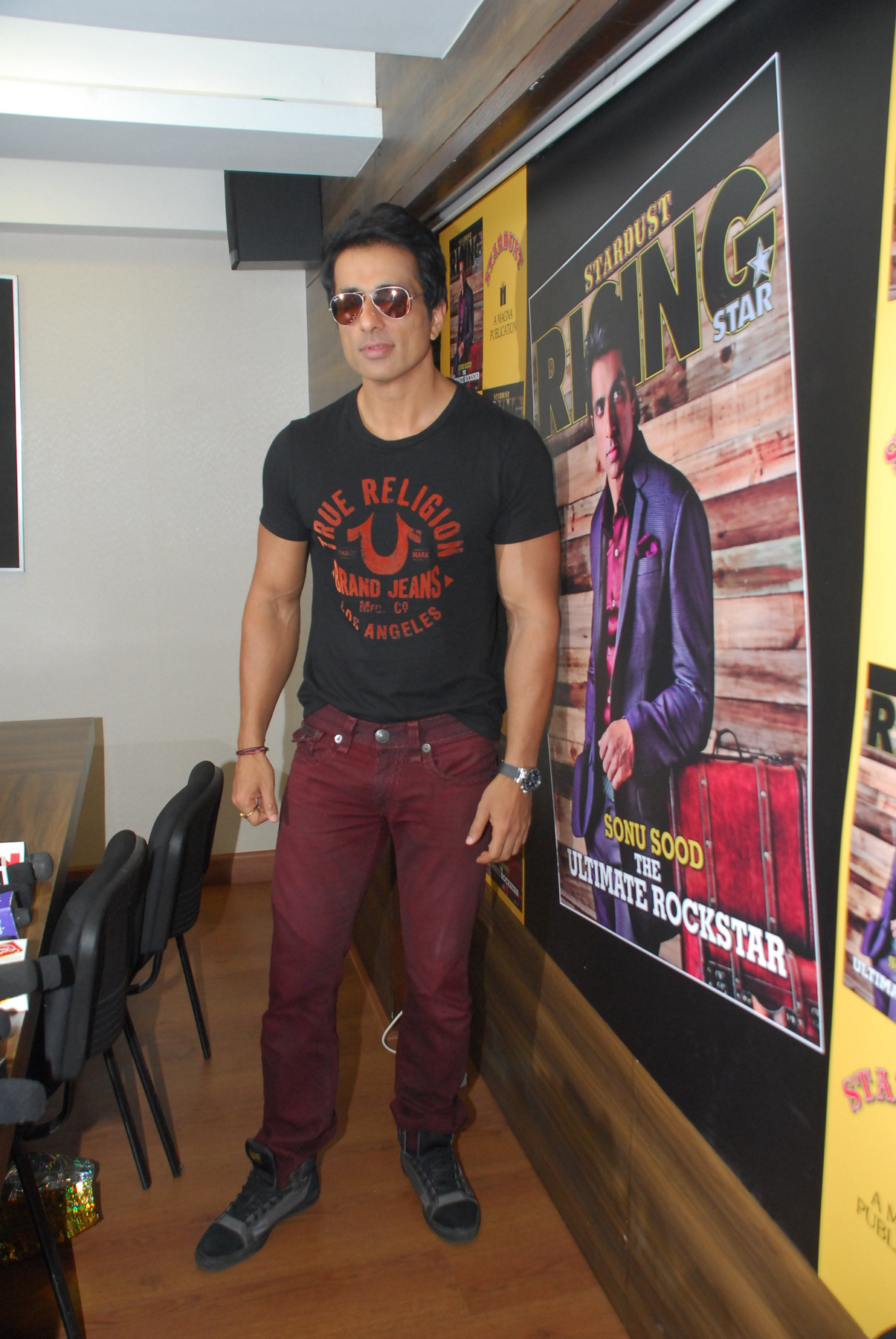 Sonu Sood Launch Stardust Rising Star Magazine Cover