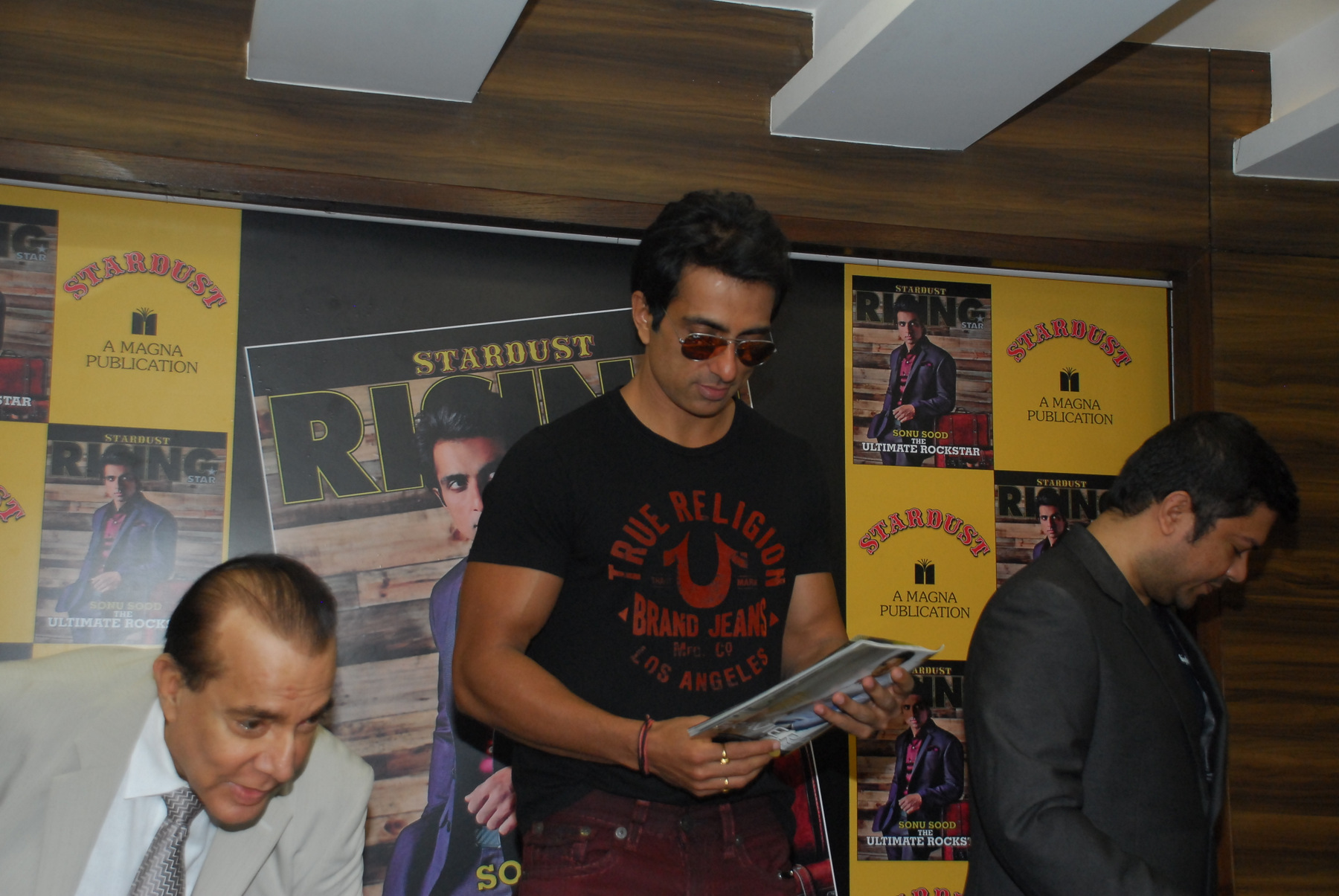 Sonu Sood Launch Stardust Rising Star Magazine Cover