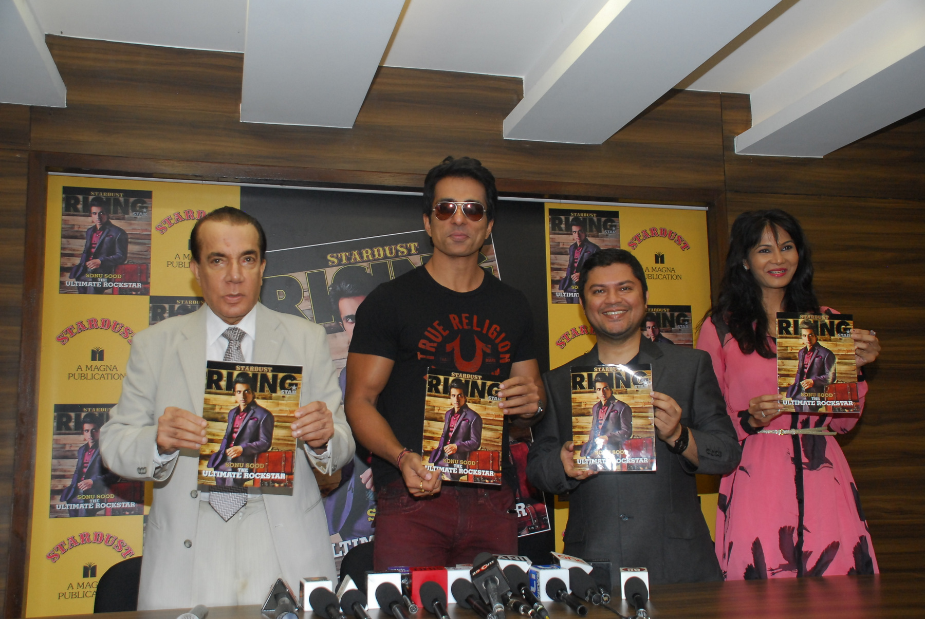 Sonu Sood Launch Stardust Rising Star Magazine Cover