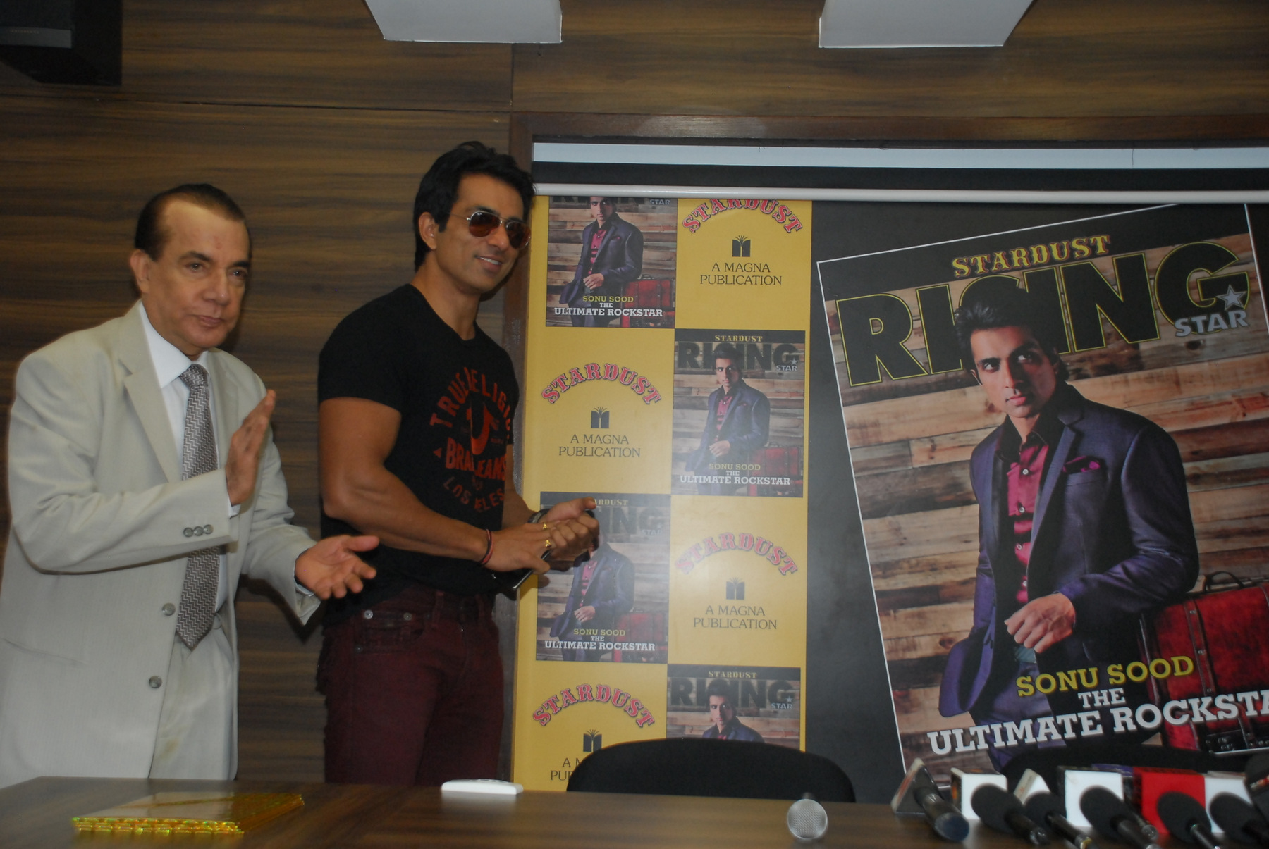 Sonu Sood Launch Stardust Rising Star Magazine Cover