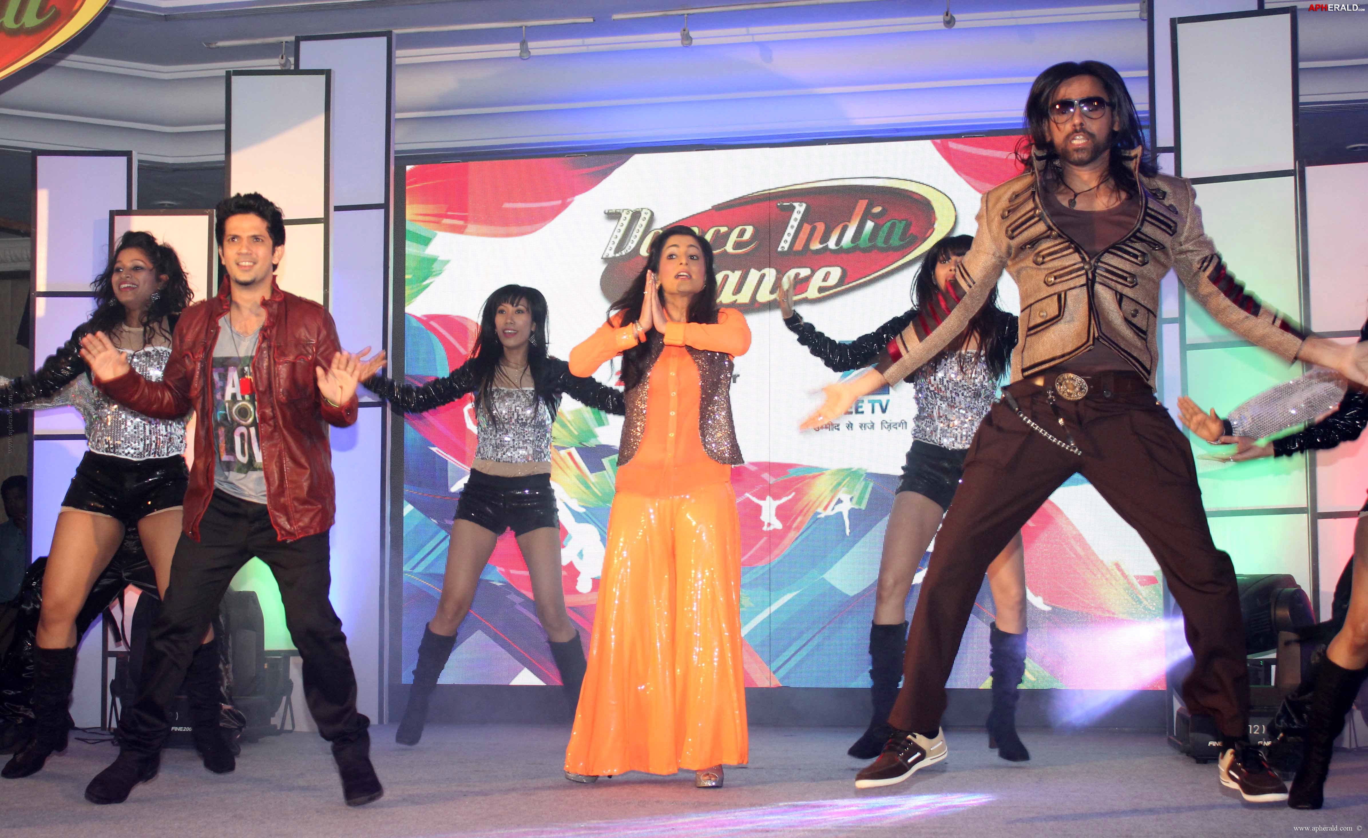 Stars At Dance India Dance Press Meet