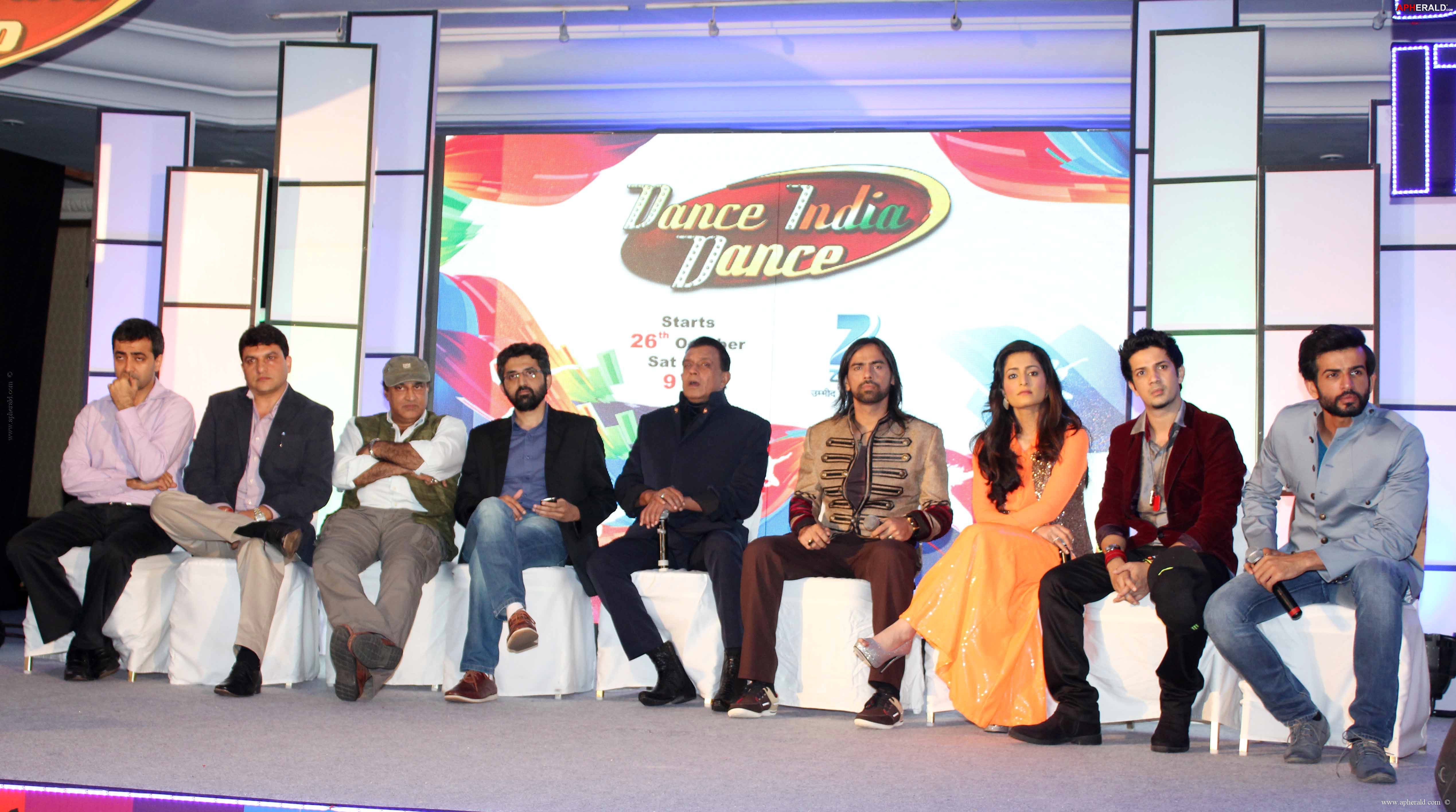 Stars At Dance India Dance Press Meet