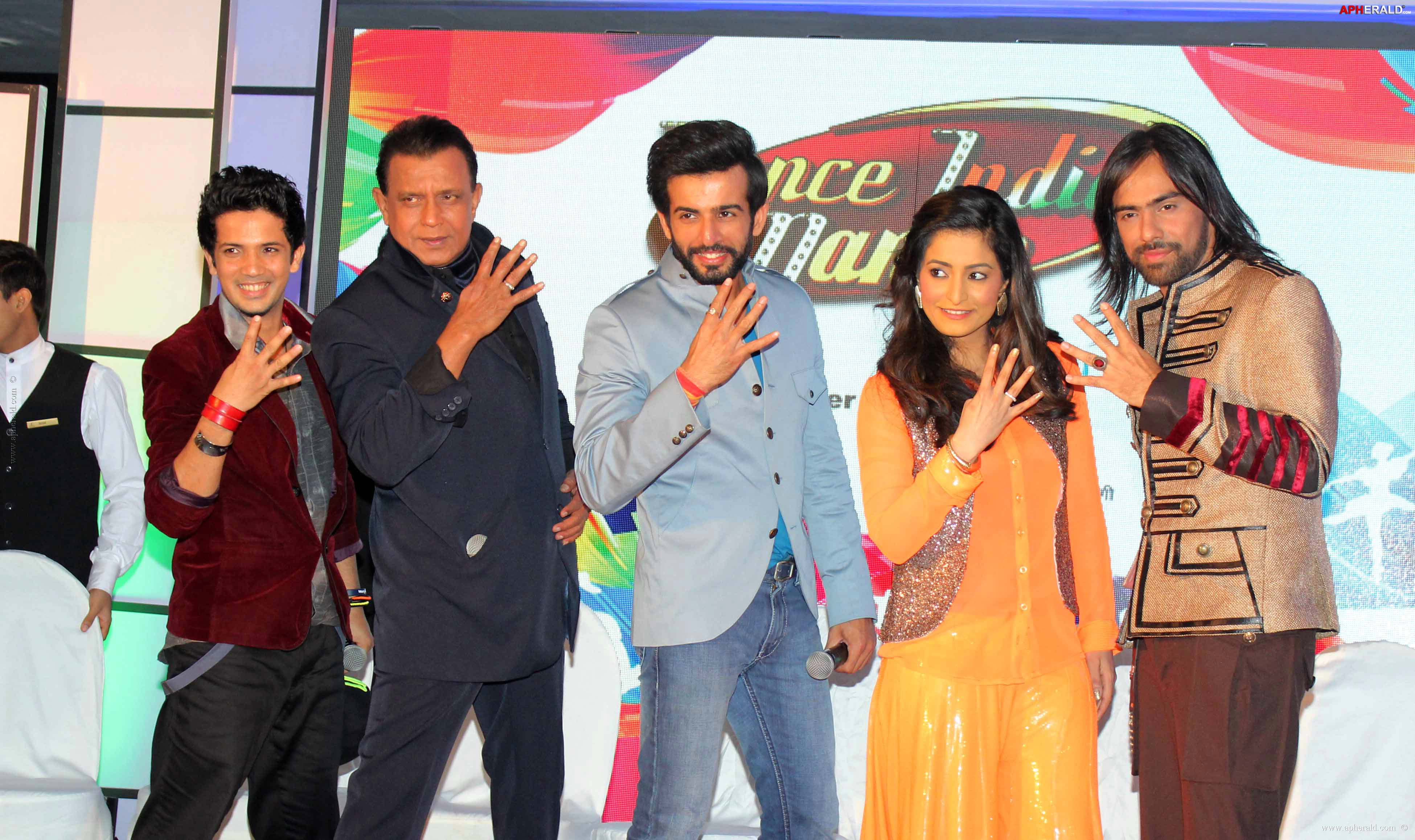 Stars At Dance India Dance Press Meet