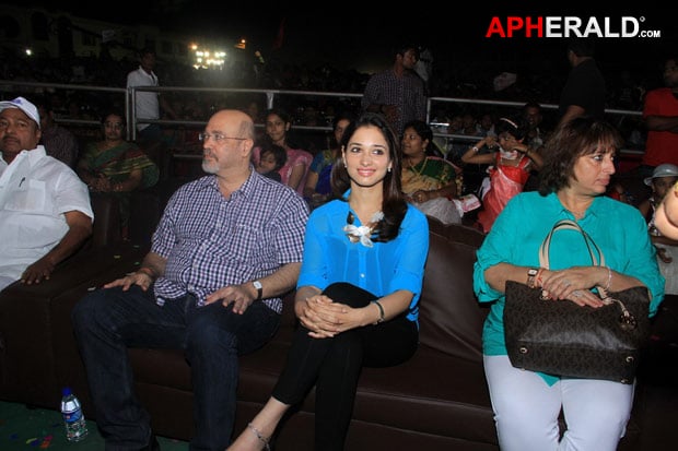 Tamanna at Sri Venkateswara College Fest Photos