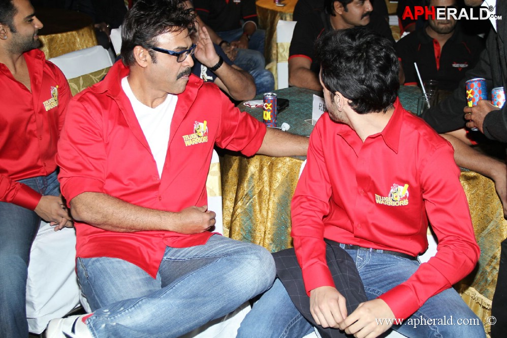 Telugu Warriors CCL Team Logo Launch