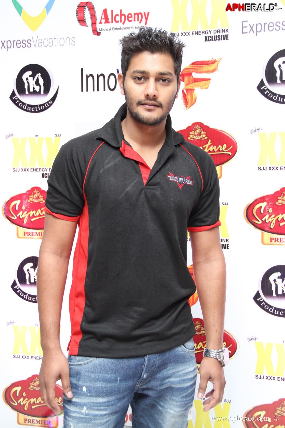 Telugu Warriors CCL Team Logo Launch