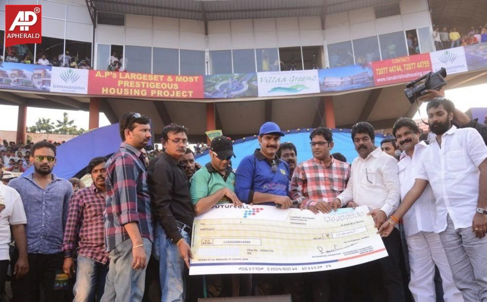 Tollywood Cricket Match at Vijayawada