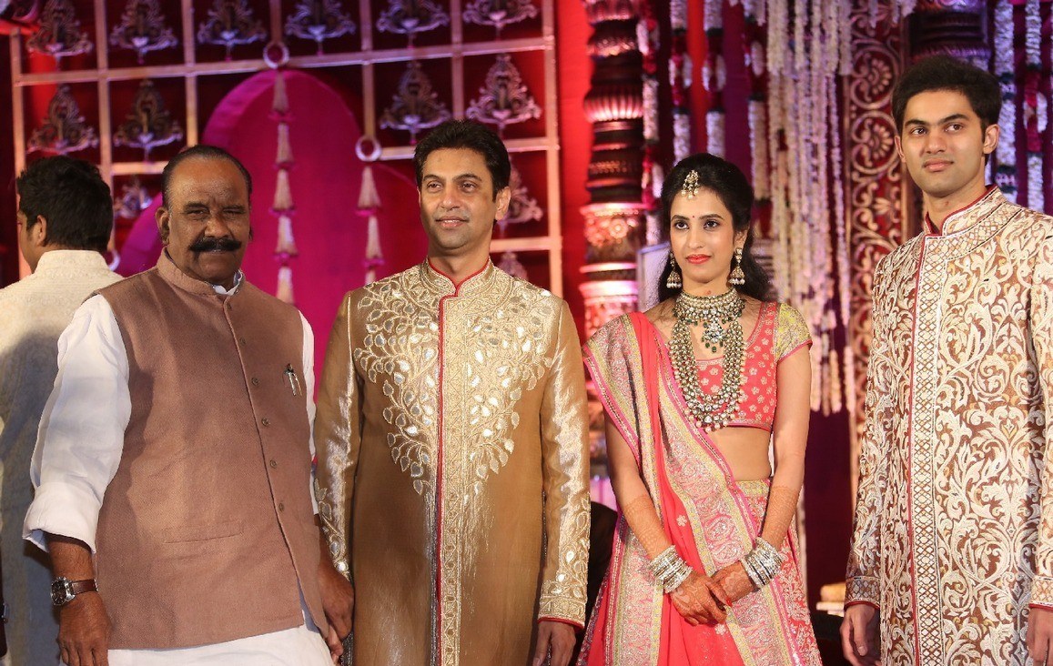 TSR Grandson Rajiv Marriage Photos