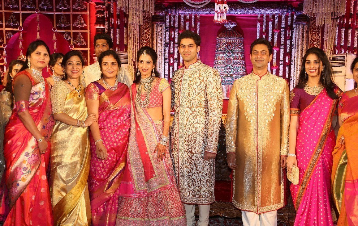 TSR Grandson Rajiv Marriage Photos