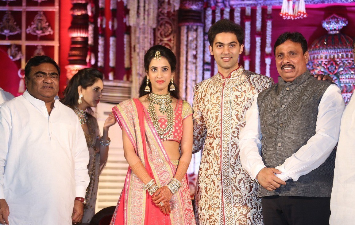 TSR Grandson Rajiv Marriage Photos