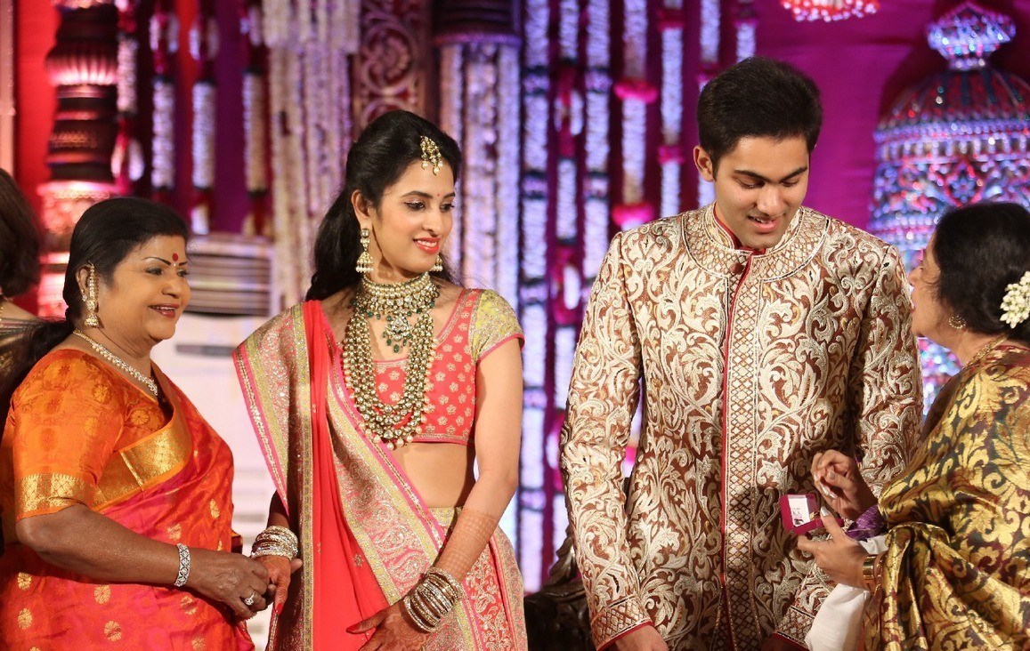 TSR Grandson Rajiv Marriage Photos