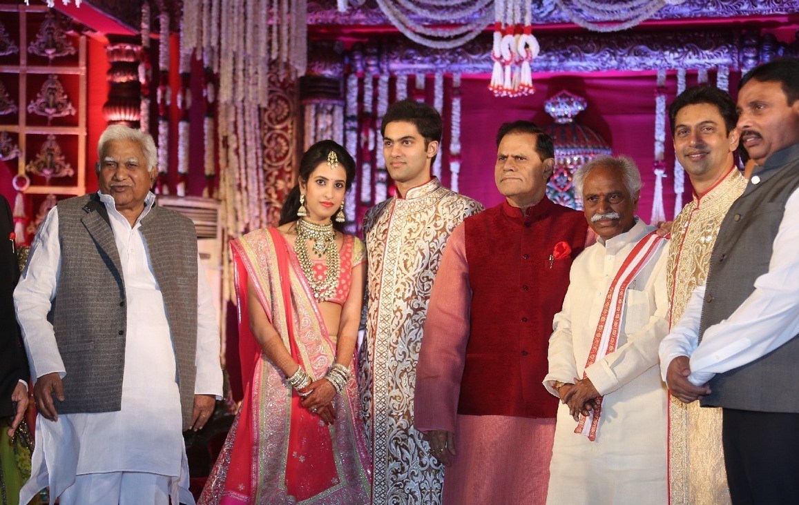 TSR Grandson Rajiv Marriage Photos