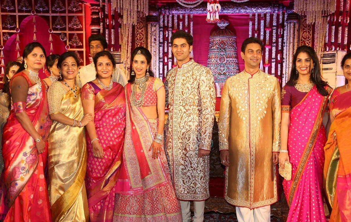 TSR Grandson Rajiv Marriage Photos