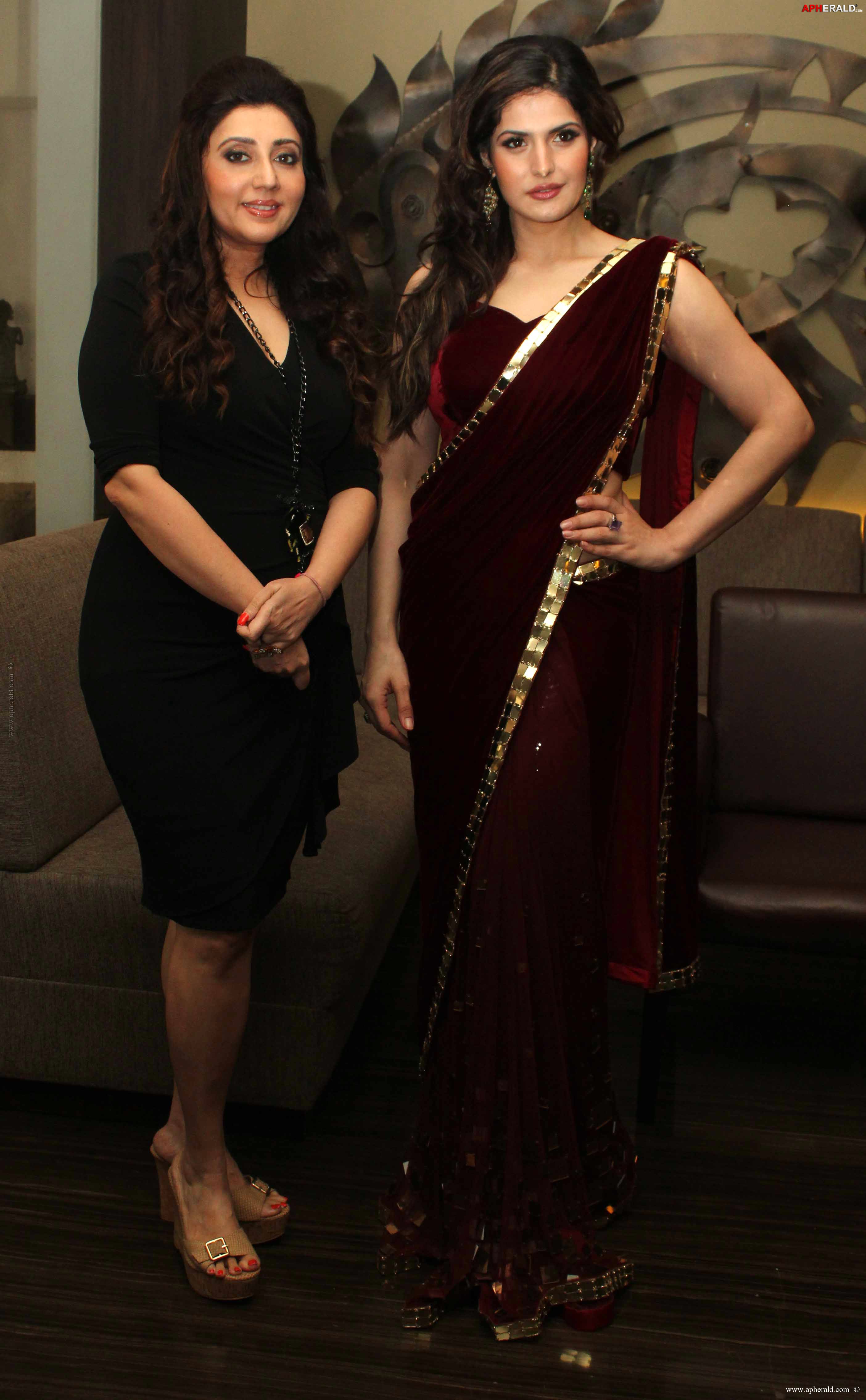 Zarine Khan launches India Wedding Lounge