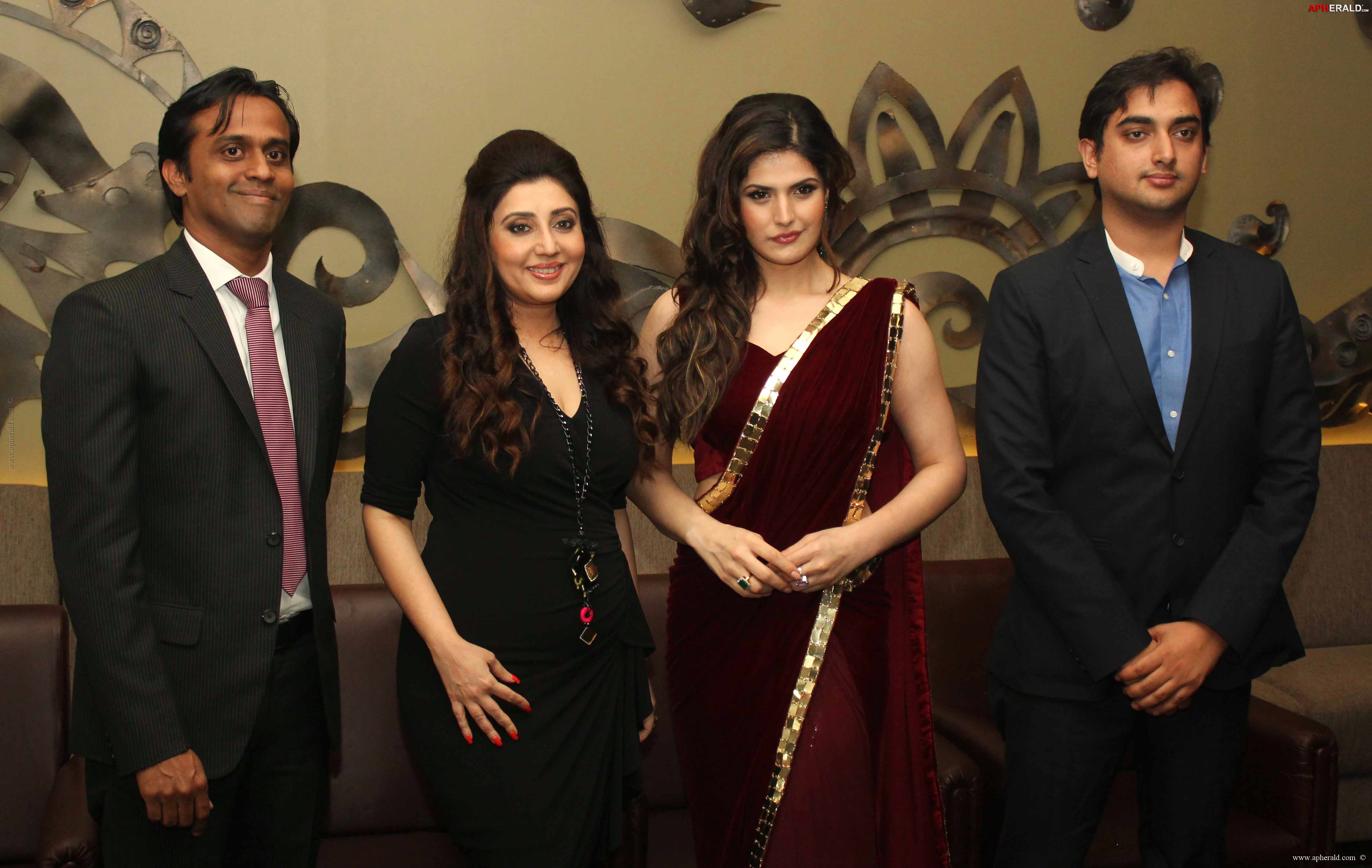 Zarine Khan launches India Wedding Lounge